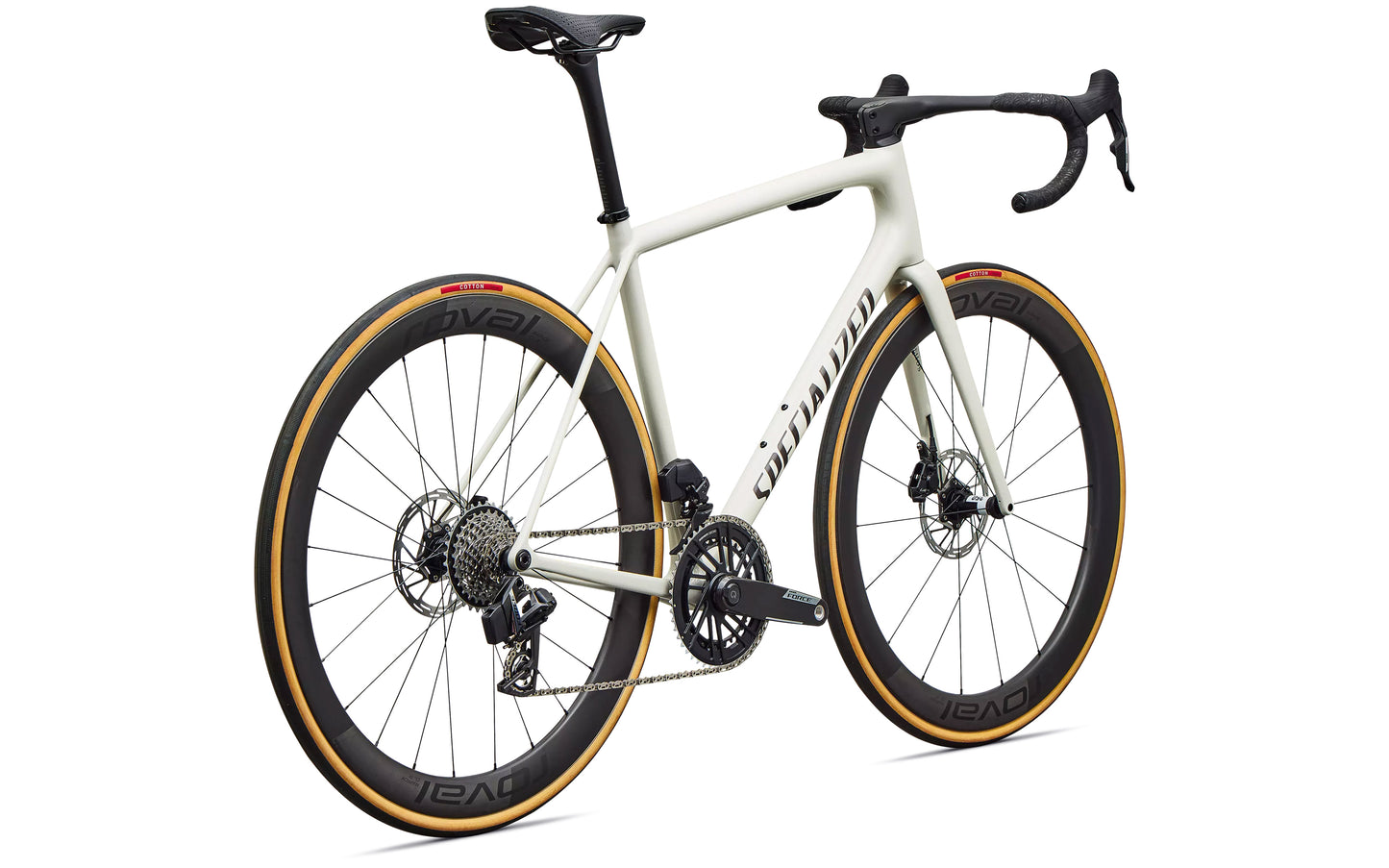 2027 Specialized Aethos 2 Pro SRAM Force AXS Unisex Road Bike, Birch/Stallion Metallic image 2