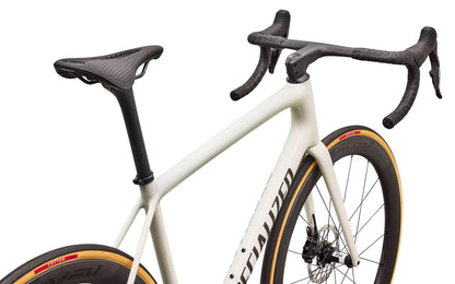 2027 Specialized Aethos 2 Pro SRAM Force AXS Unisex Road Bike, Birch/Stallion Metallic image 5