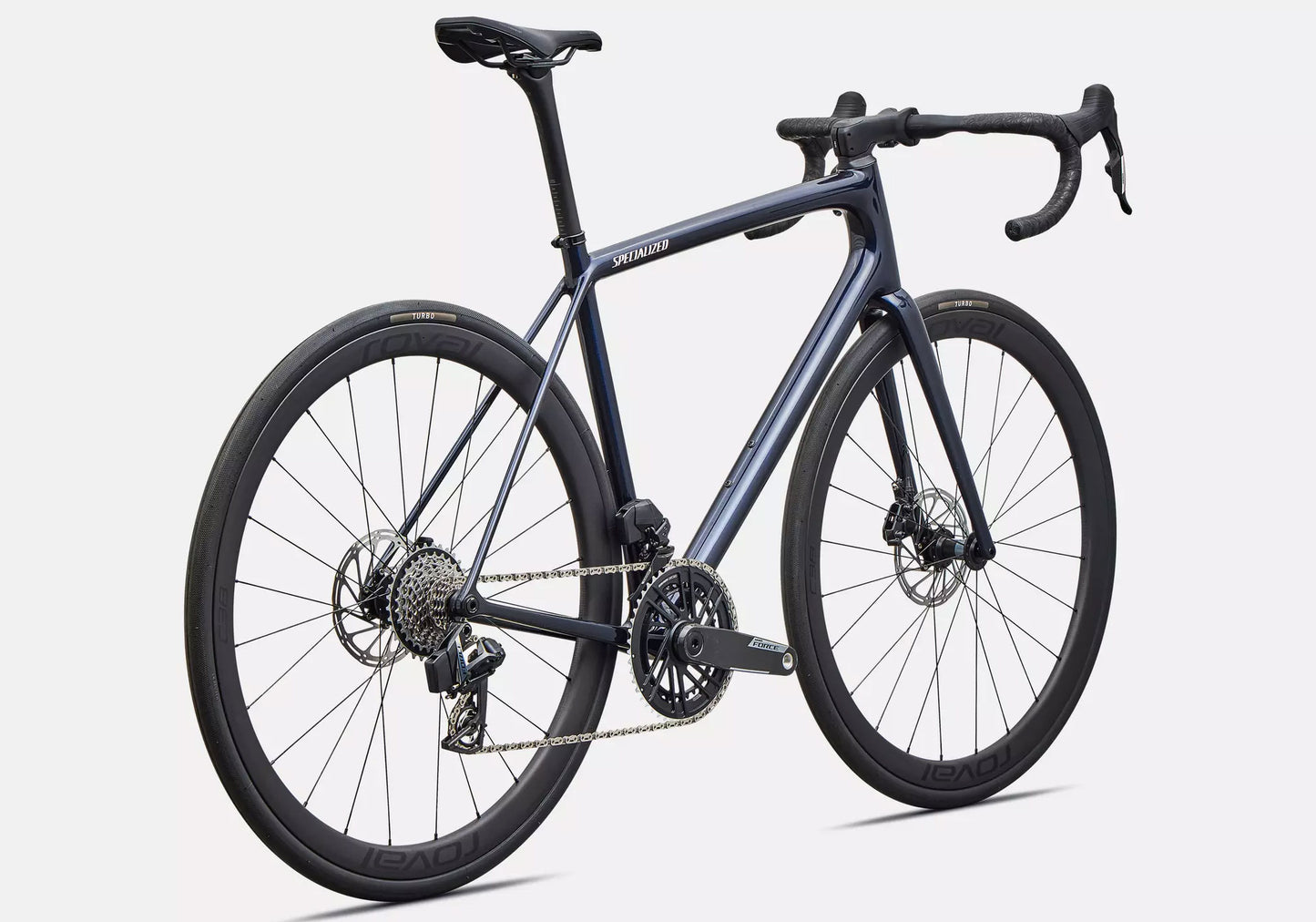 2027 Specialized Aethos 2 Expert SRAM Force AXS Unisex Road Endurance Bike, Deep Marine Metallic/Rose Shimmer image 3