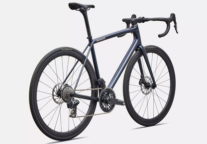 2027 Specialized Aethos 2 Expert SRAM Force AXS Unisex Road Endurance Bike, Deep Marine Metallic/Rose Shimmer image 3