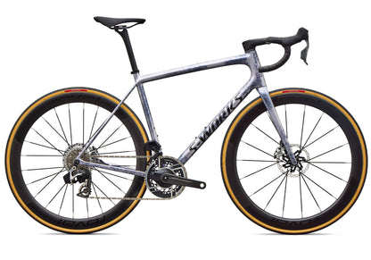 2027 Specialized S-Works Aethos SRAM Red AXS, Amethyst Frost/Obsidian Metallic image 2