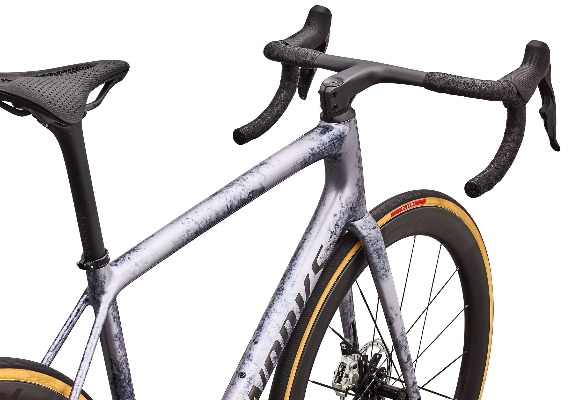 2027 Specialized S-Works Aethos SRAM Red AXS, Amethyst Frost/Obsidian Metallic image 6