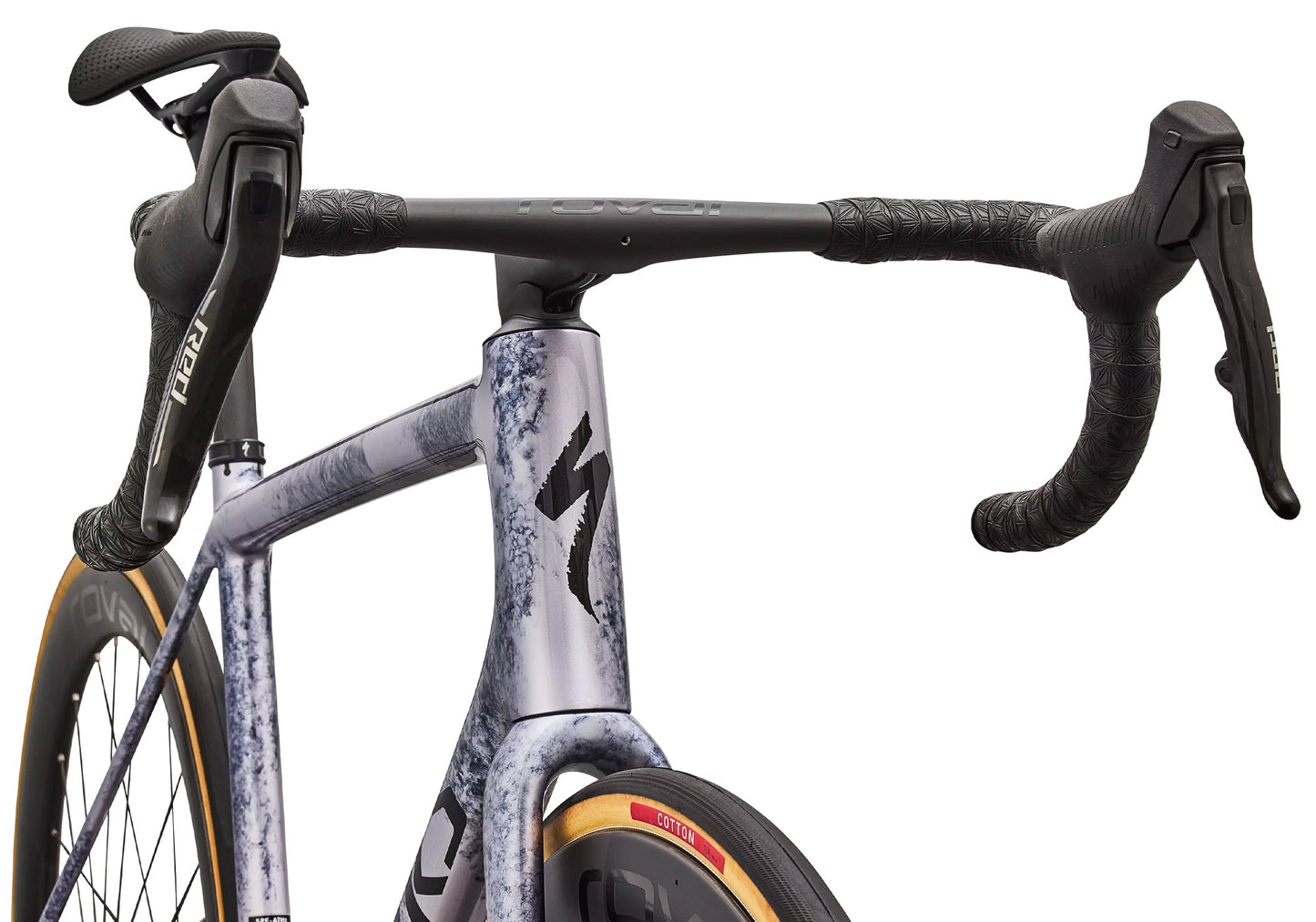 2027 Specialized S-Works Aethos SRAM Red AXS, Amethyst Frost/Obsidian Metallic image 5