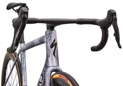 2027 Specialized S-Works Aethos SRAM Red AXS, Amethyst Frost/Obsidian Metallic image 5