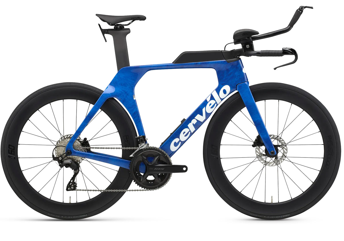 2027 Cervélo P Shimano 105 Unisex Time Trial/Triathlon Bike - Abyss