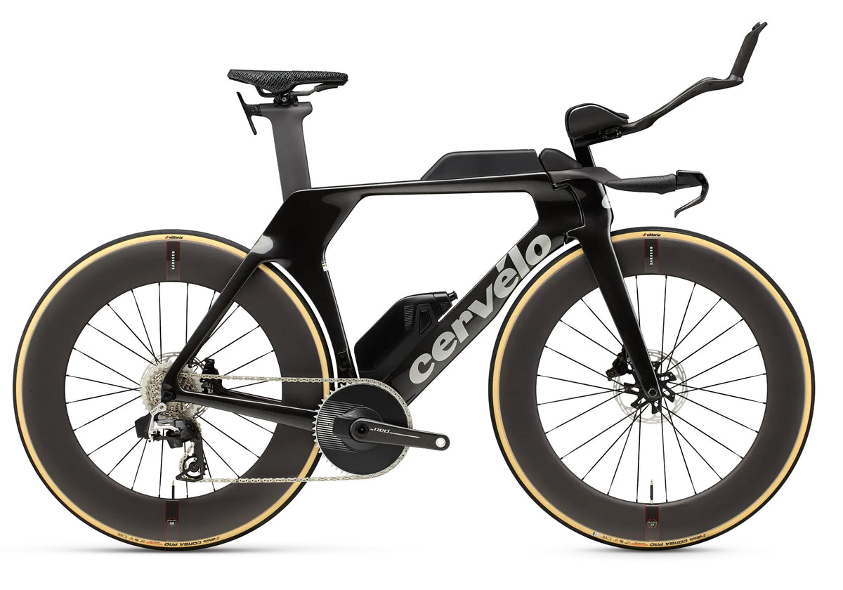 2027 Cervélo P5 SRAM Red AXS 1 Unisex Time Trial/Triathlon Bike - Five Black