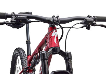2027 Specialized Chisel Comp Unisex Mountain Bike - Gloss Ruby Metallic/Metallic White Silver image 4