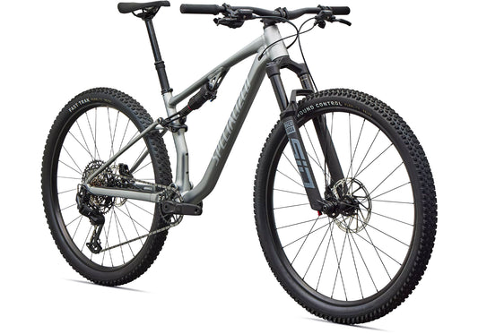 2027 Specialized Chisel Comp Unisex Mountain Bike, Satin Shadow Silver/Silver Dust image 1