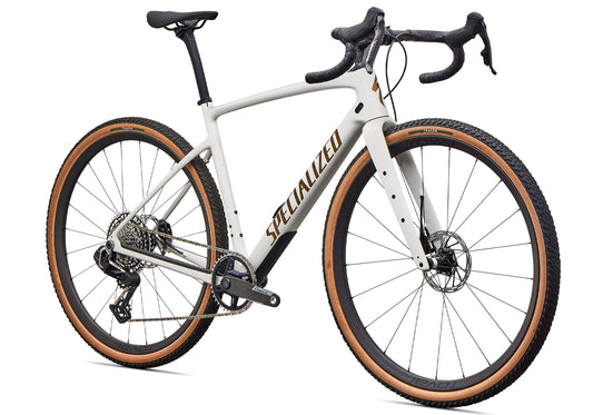 2027 Specialized Diverge 4 Pro SRAM Force XPLR Unisex Gravel/Adventure Bike - Dune White/Burnt Gold image 1