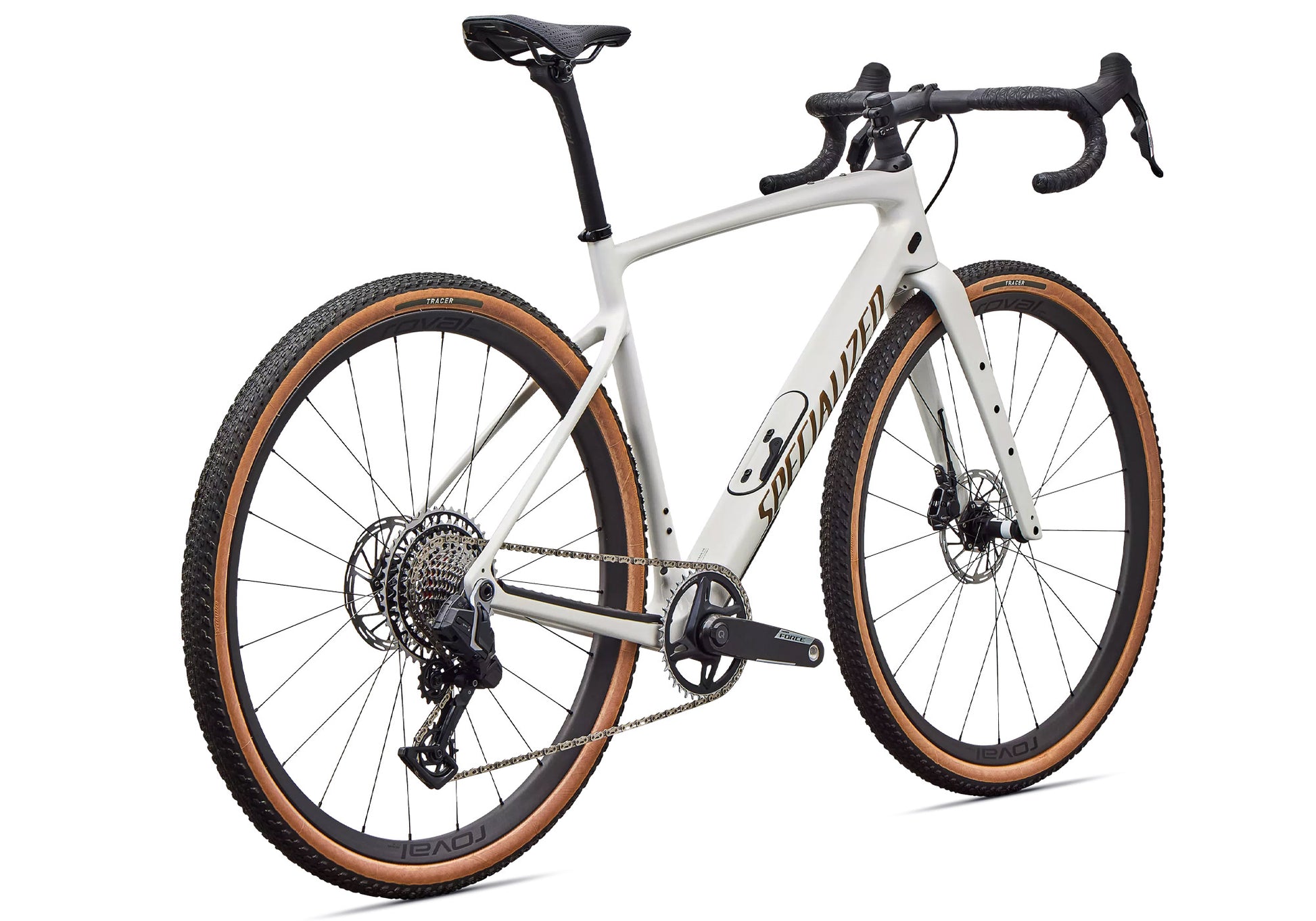 2027 Specialized Diverge 4 Pro SRAM Force XPLR Unisex Gravel/Adventure Bike - Dune White/Burnt Gold image 2