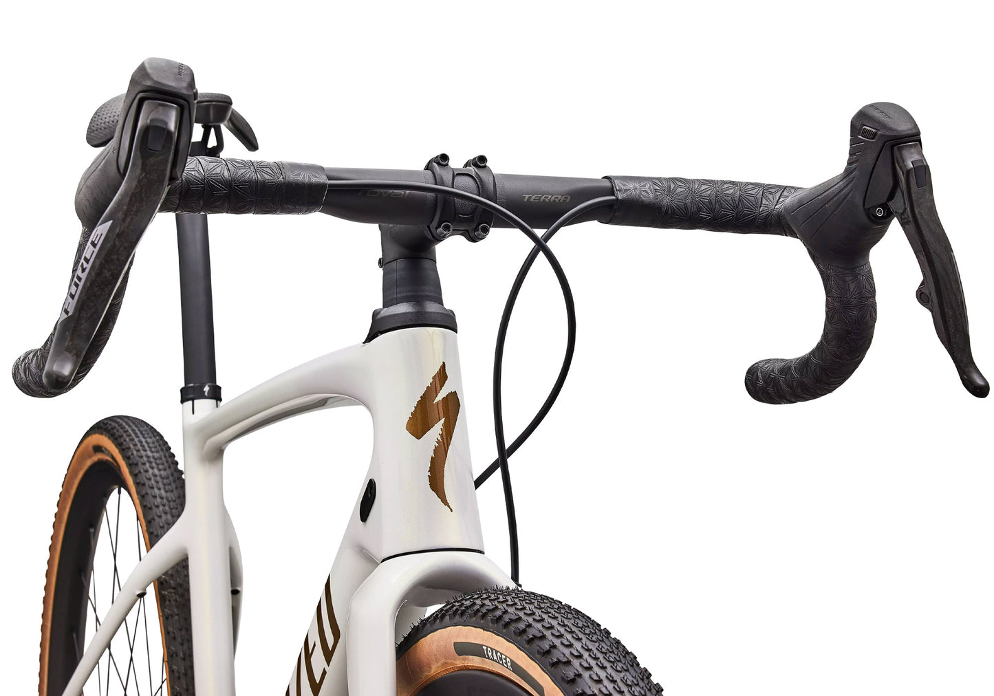 2027 Specialized Diverge 4 Pro SRAM Force XPLR Unisex Gravel/Adventure Bike - Dune White/Burnt Gold image 4