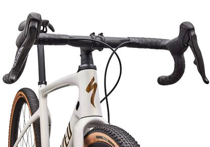 2027 Specialized Diverge 4 Pro SRAM Force XPLR Unisex Gravel/Adventure Bike - Dune White/Burnt Gold image 4