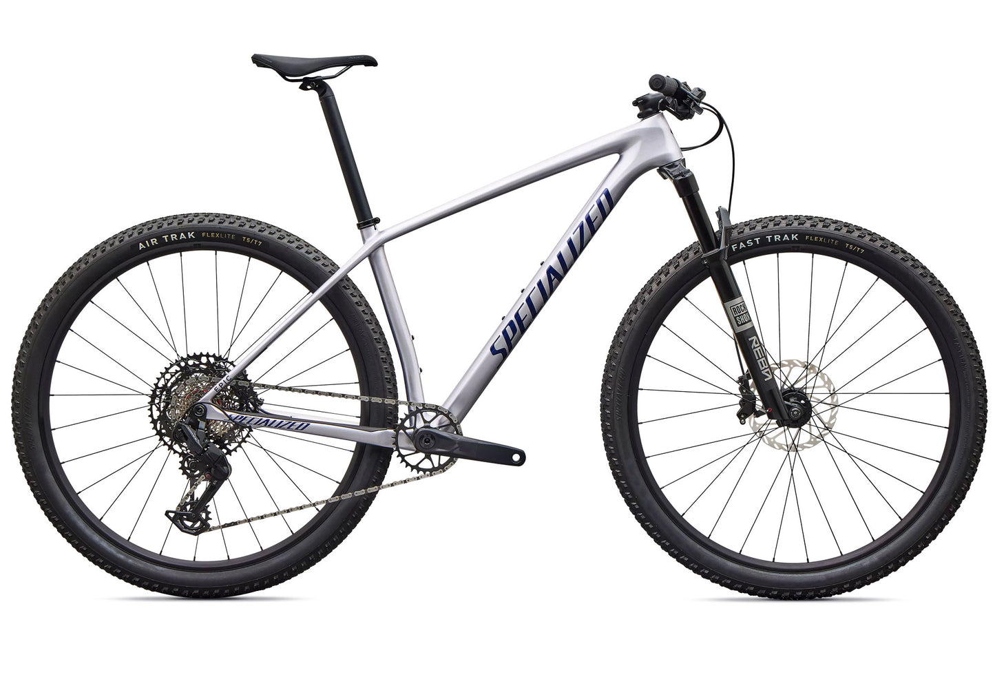2027 Specialized Epic Hardtail Comp Unisex Mountain Bike, Gloss Amethyst Frost / Majesty Blue Metallic image 3