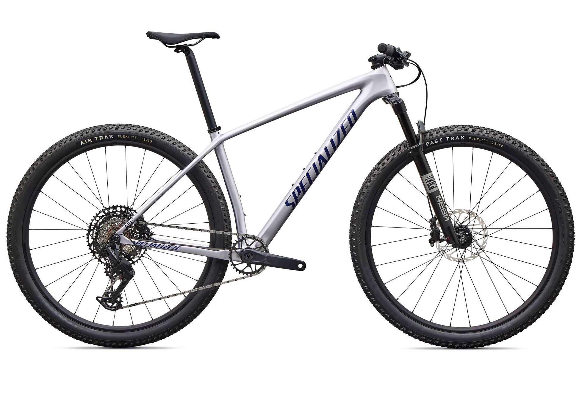 2027 Specialized Epic Hardtail Comp Unisex Mountain Bike, Gloss Amethyst Frost / Majesty Blue Metallic image 3