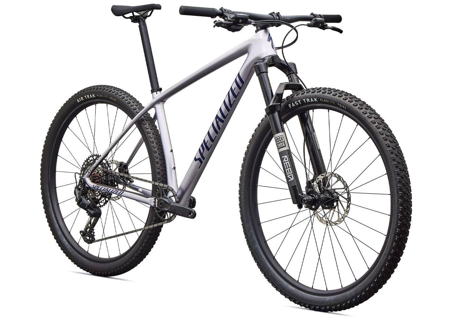 2027 Specialized Epic Hardtail Comp Unisex Mountain Bike, Gloss Amethyst Frost / Majesty Blue Metallic image 1