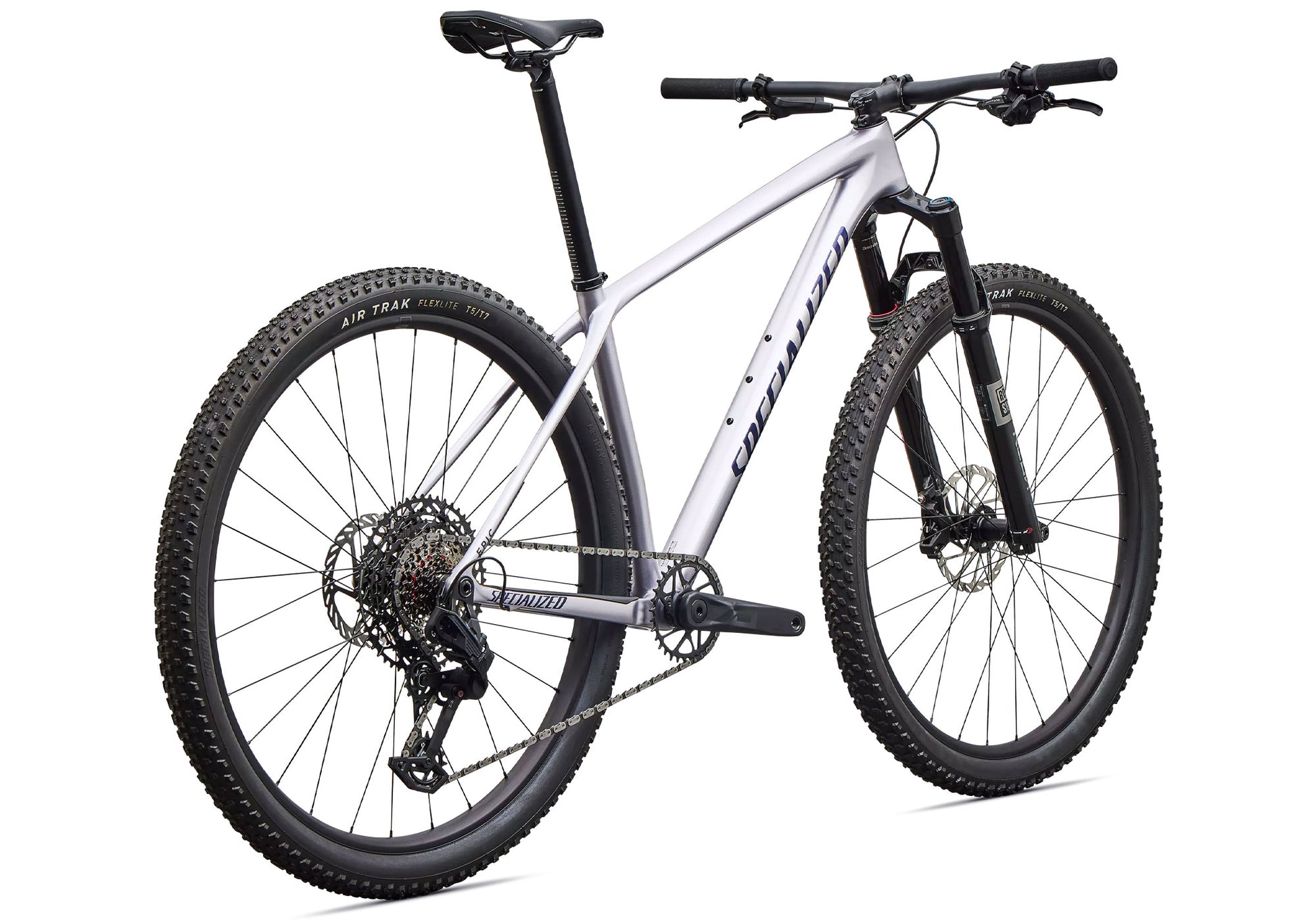 2027 Specialized Epic Hardtail Comp Unisex Mountain Bike, Gloss Amethyst Frost / Majesty Blue Metallic image 2