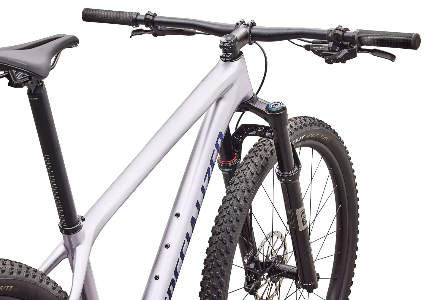 2027 Specialized Epic Hardtail Comp Unisex Mountain Bike, Gloss Amethyst Frost / Majesty Blue Metallic image 5