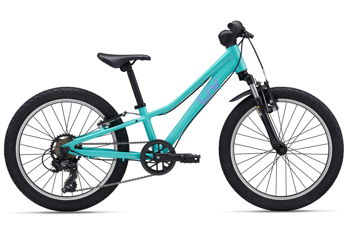 2027 Giant Liv Tempt 20" Girl's Mountain Bike - Light Blue - Rider Height: 120-140cm