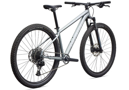 2027 Specialized Rockhopper Comp Unisex Mountain Bike, Satin Shadow Silver/Silver Dust image 2