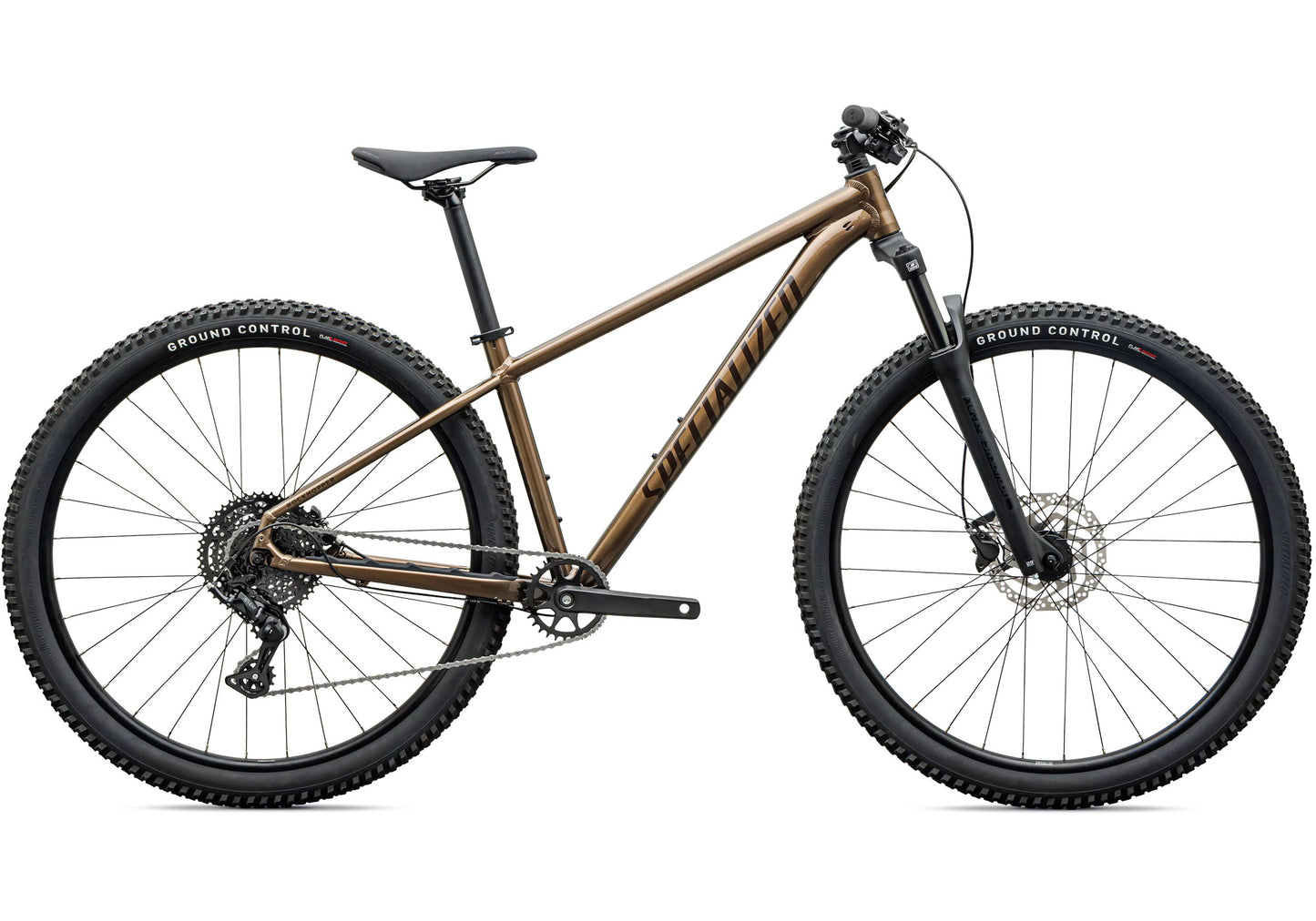 2027 Specialized Rockhopper Sport Gloss Burnt Gold Metallic image 3
