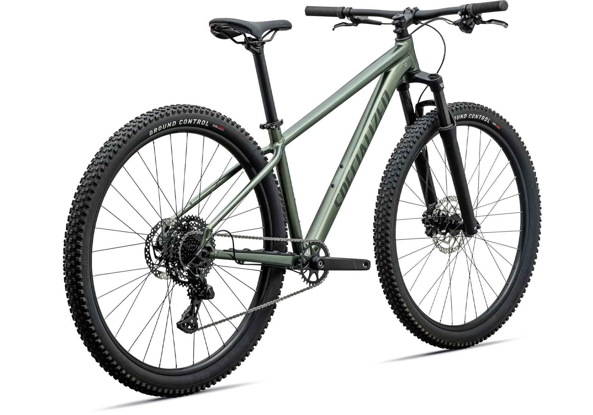 2027 Specialized Rockhopper Sport, Satin Bottle Green image 2
