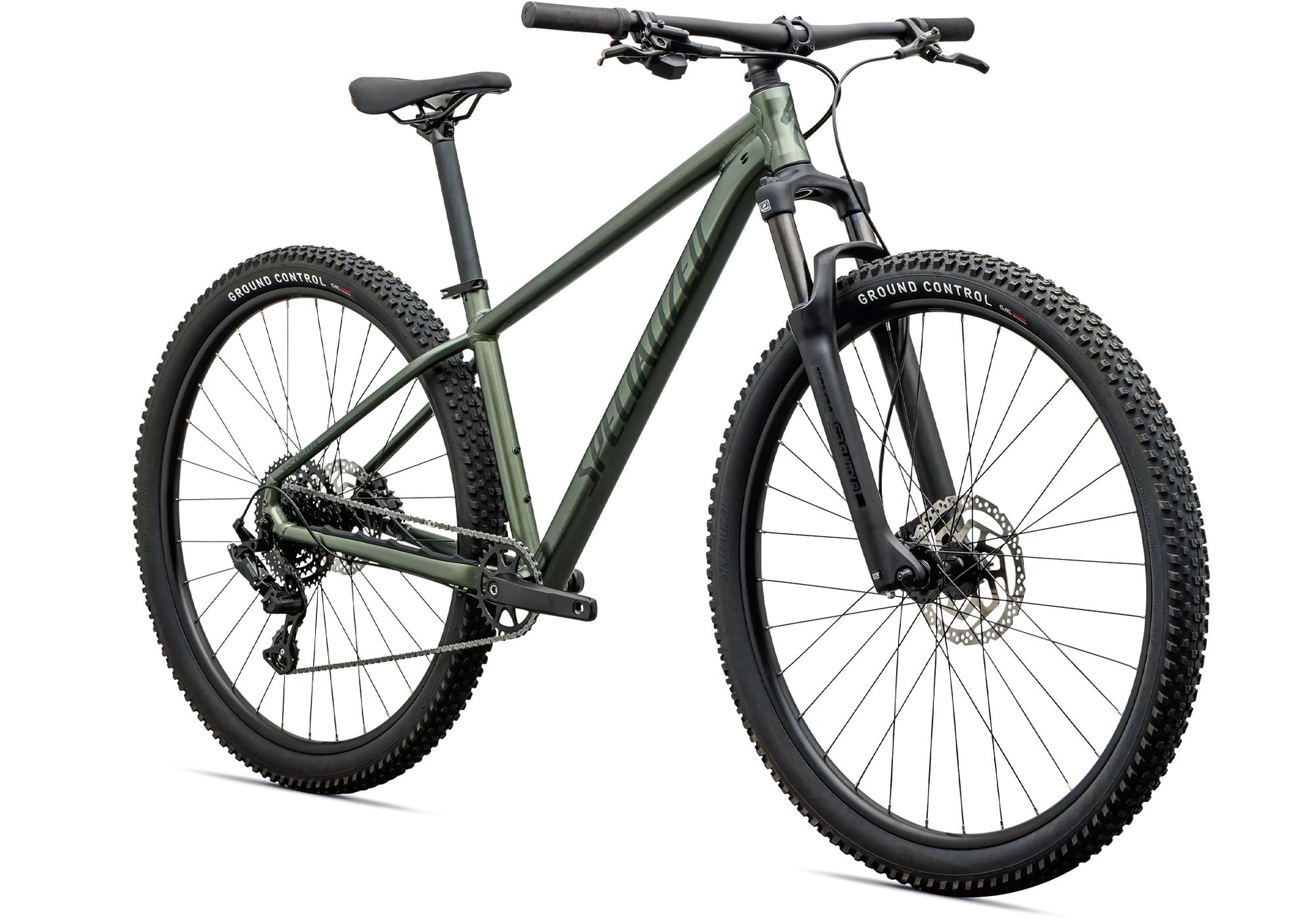 2027 Specialized Rockhopper Sport, Satin Bottle Green image 1