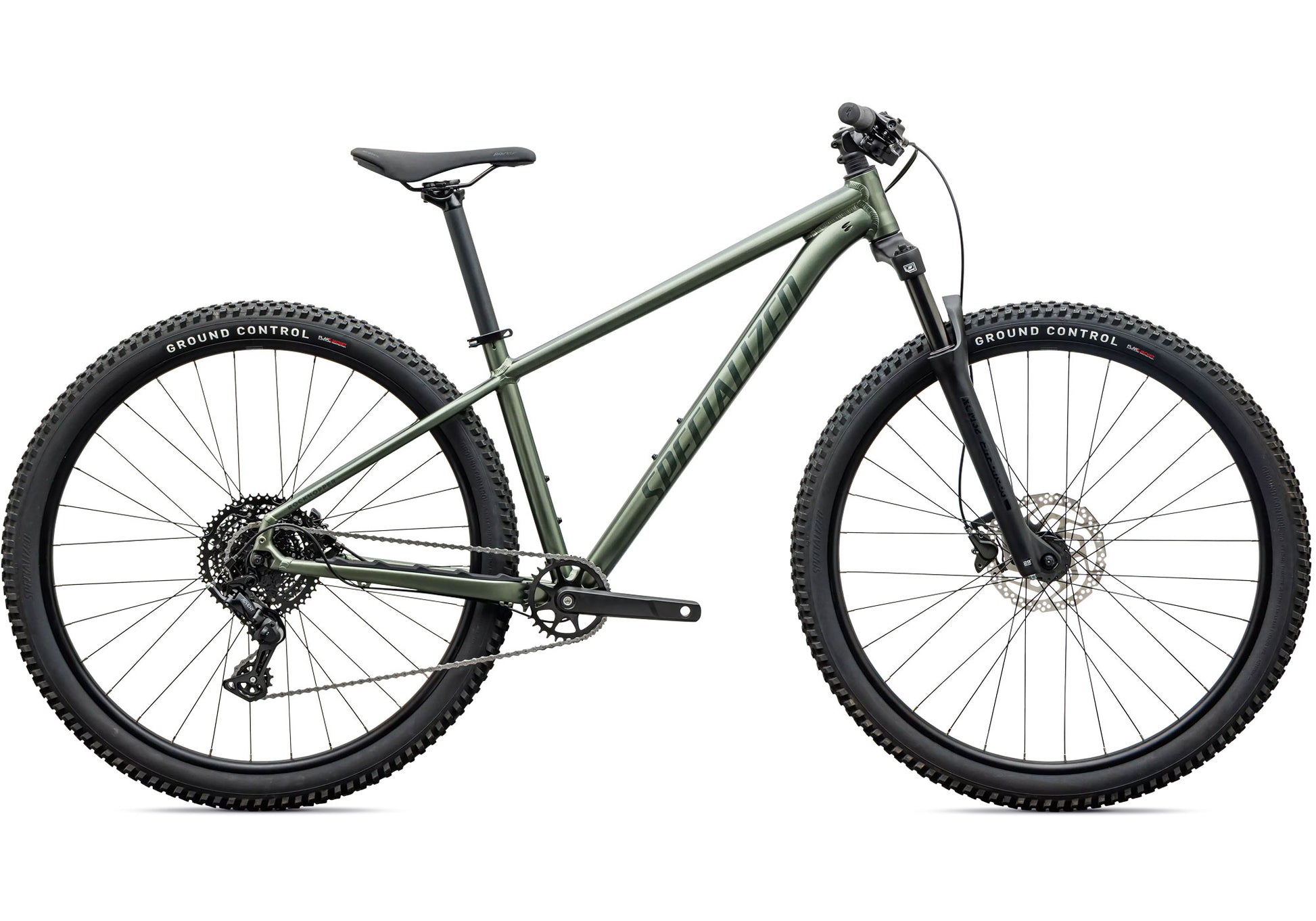 2027 Specialized Rockhopper Sport, Satin Bottle Green image 3