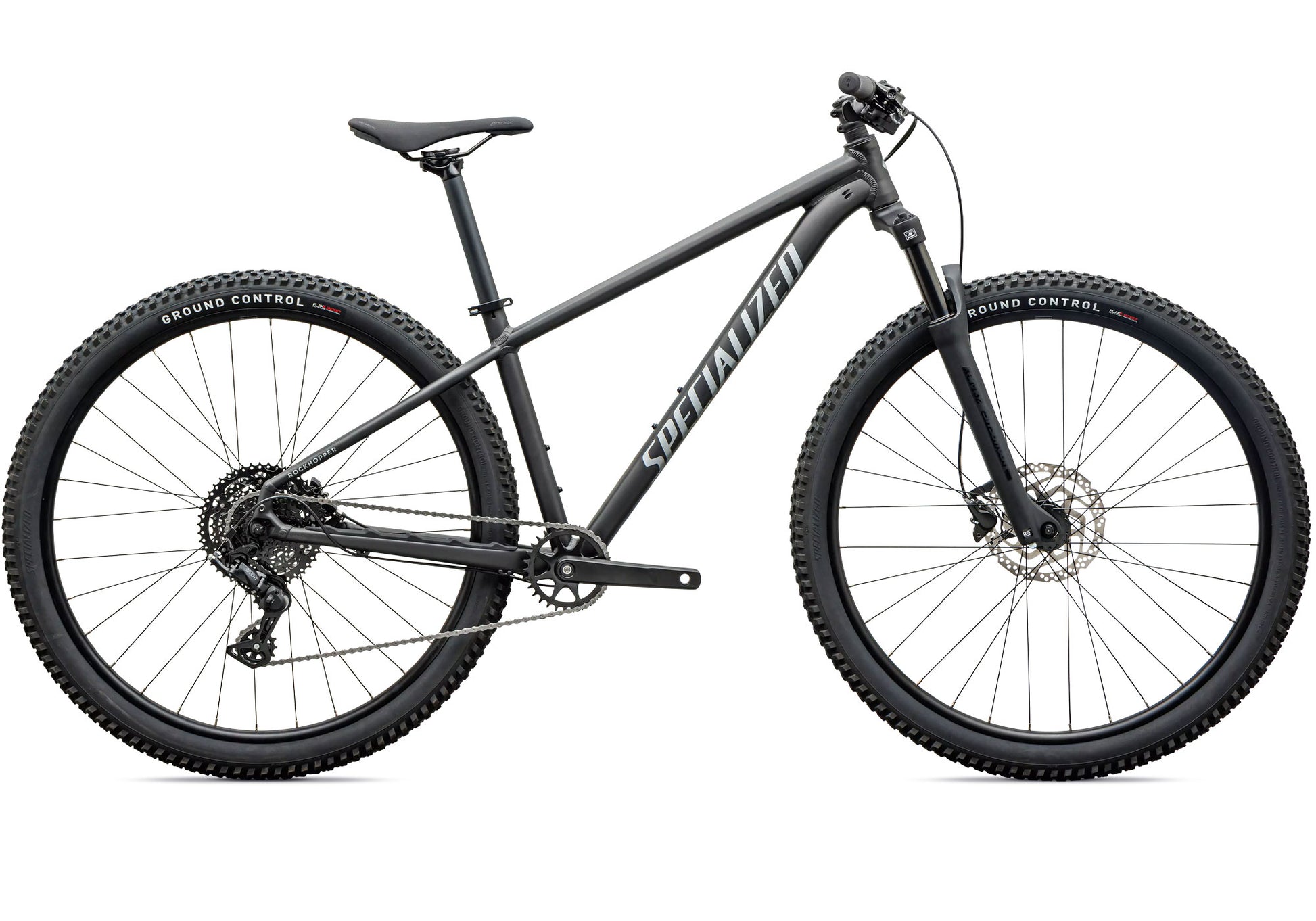 2027 Specialized Rockhopper Sport, Satin Metallic Obsidian image 2