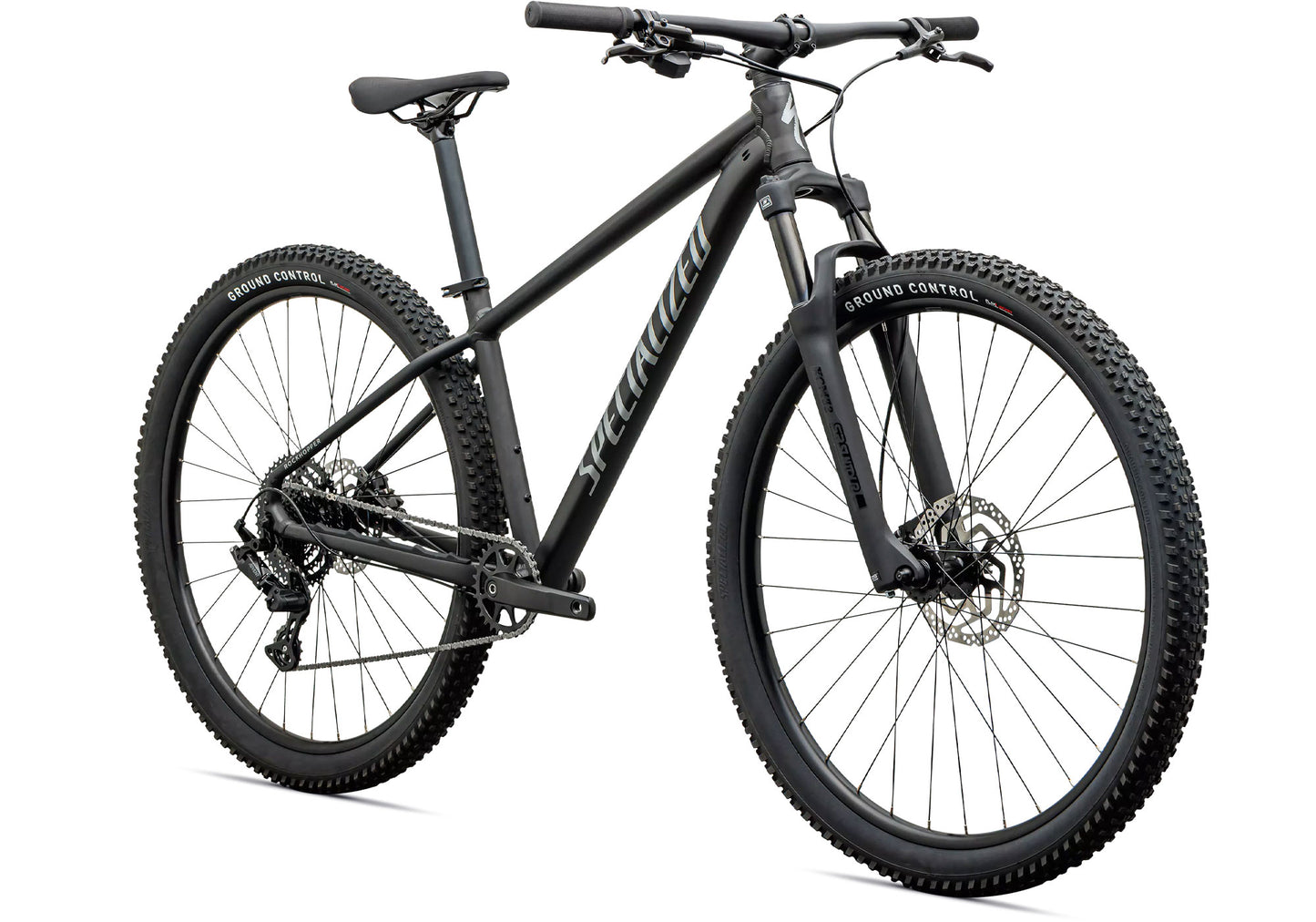2027 Specialized Rockhopper Sport, Satin Metallic Obsidian image 1