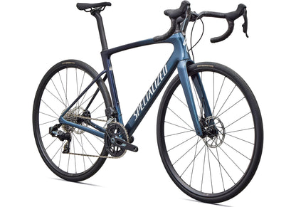 2027 Specialized Roubaix SL8 Comp SRAM Rival AXS Unisex Road Bike - Gloss Cast Blue/Dove Grey image 1