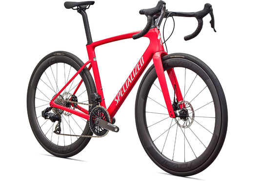 2027 Specialized Roubaix SL8 Pro SRAM Force AXS, Unisex Road Endurance Bike - Gloss Vid Red/Silver Dust image 1