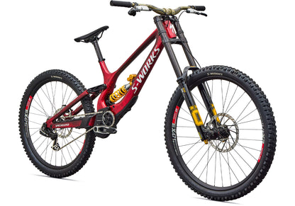 Specialized S-Works Demo 11 LTD Built For Legends Unisex Downhill Bike - Gloss Red Tint Carbon / Silver Dust / White image 1