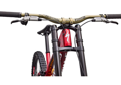 Specialized S-Works Demo 11 LTD Built For Legends Unisex Downhill Bike - Gloss Red Tint Carbon / Silver Dust / White image 2