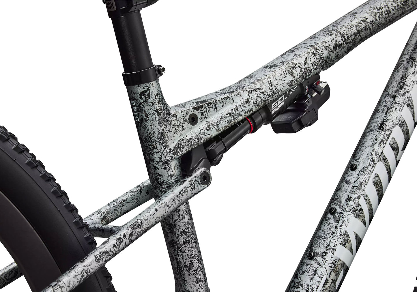 2027 Specialized S-Works Epic 9 Unisex XC Mountain Bike, Gloss Metallic Obsidian image 4