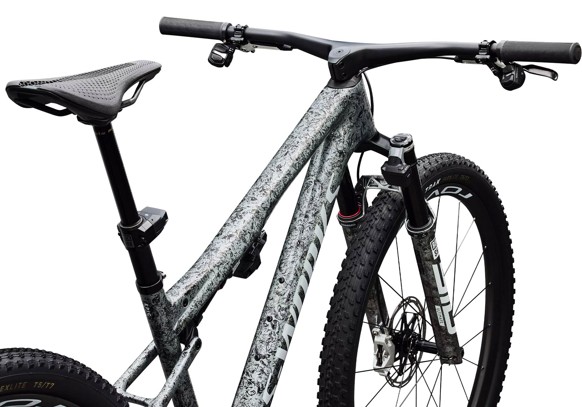 2027 Specialized S-Works Epic 9 Unisex XC Mountain Bike, Gloss Metallic Obsidian image 7