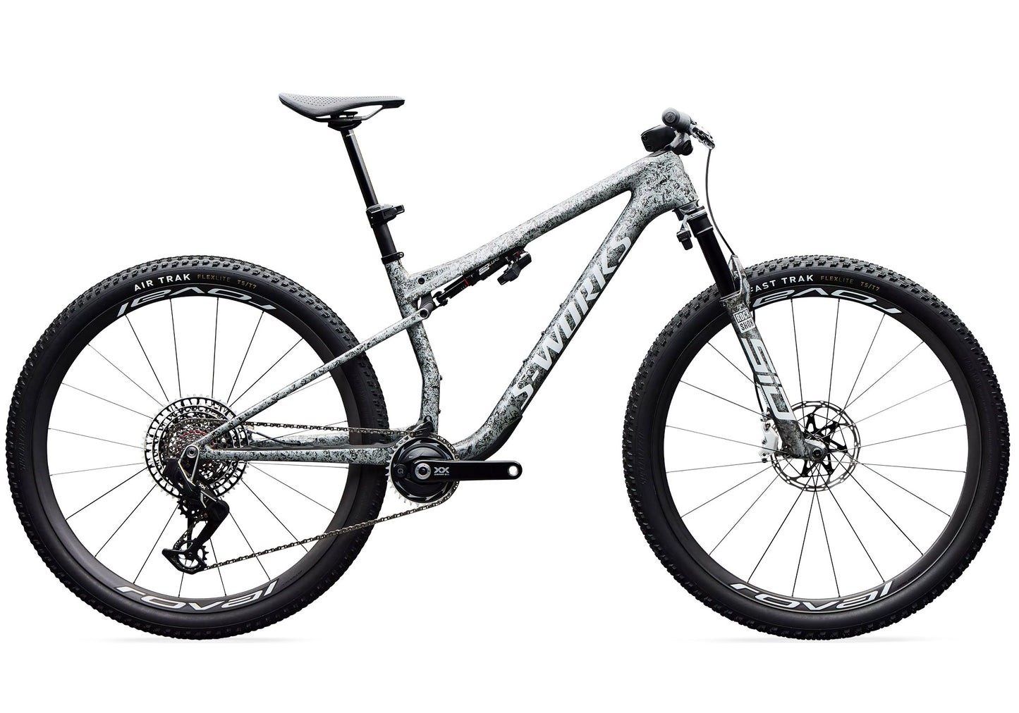 2027 Specialized S-Works Epic 9 Unisex XC Mountain Bike, Gloss Metallic Obsidian image 3