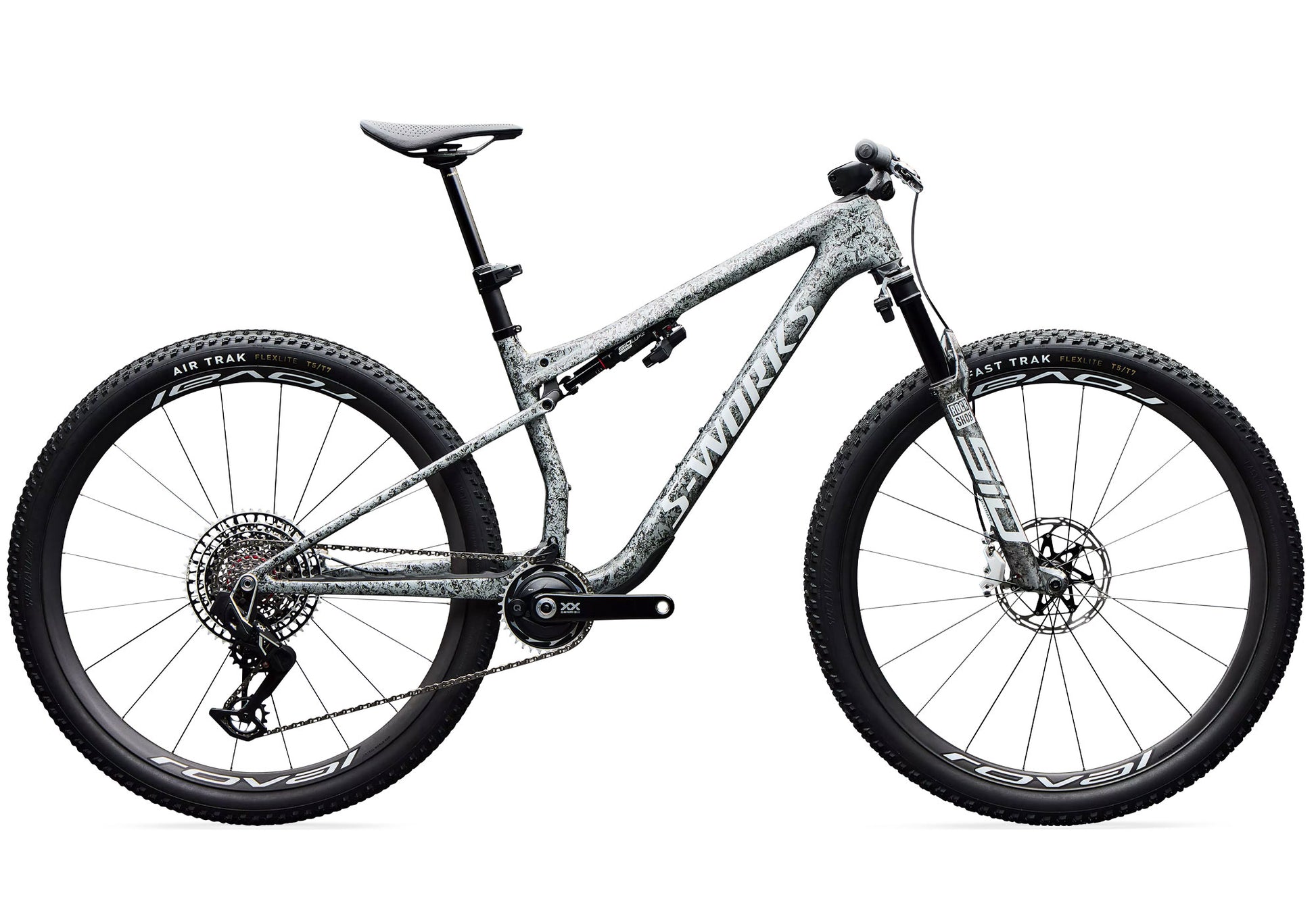 2027 Specialized S-Works Epic 9 Unisex XC Mountain Bike, Gloss Metallic Obsidian image 3