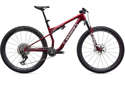 2027 Specialized S-Works Epic 9 Unisex XC Mountain Bike, Gloss Red Tint image 3