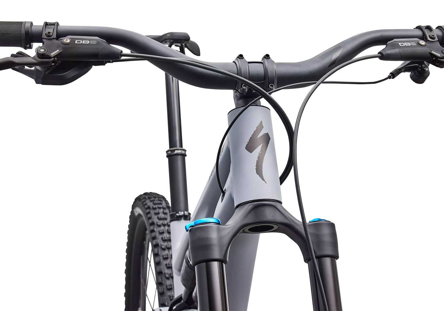 2027 Specialized Stumpjumper 15 EVO Comp Alloy, Satin Cool Grey / Smoke