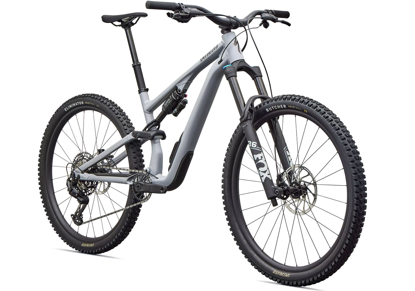 2027 Specialized Stumpjumper 15 EVO Comp Alloy, Satin Cool Grey / Smoke image 1