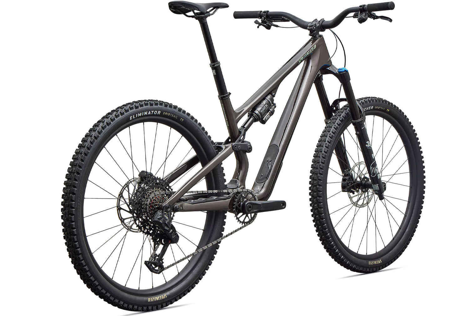 2027 Specialized Stumpjumper 15 EVO Comp, Gloss Warmsmoke / Pistachio image 3