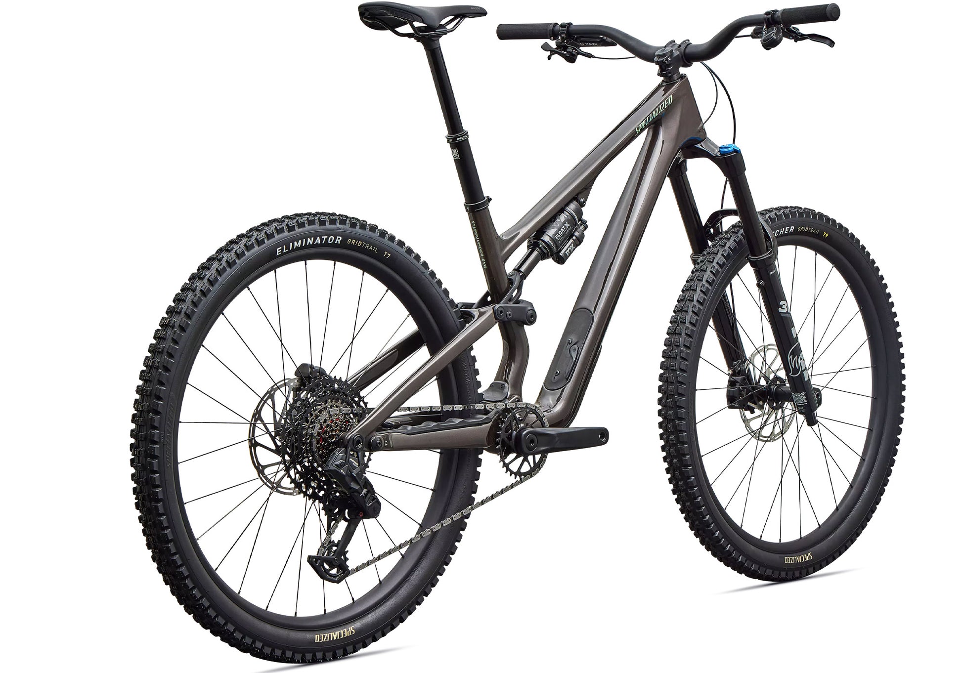 2027 Specialized Stumpjumper 15 EVO Comp, Gloss Warmsmoke / Pistachio image 3