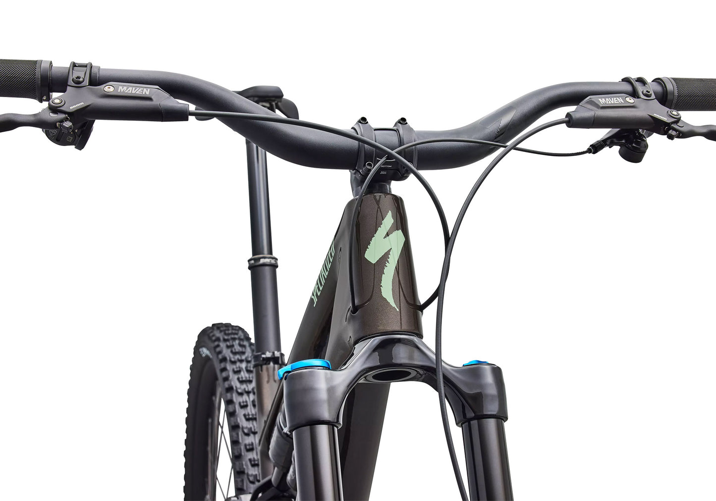 2027 Specialized Stumpjumper 15 EVO Comp, Gloss Warmsmoke / Pistachio image 4