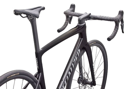 2027 Specialized Tarmac SL9 Comp SRAM Rival AXS Unisex Road Bike, Gloss Charcoal Tint/Dolomite Metallic image 5