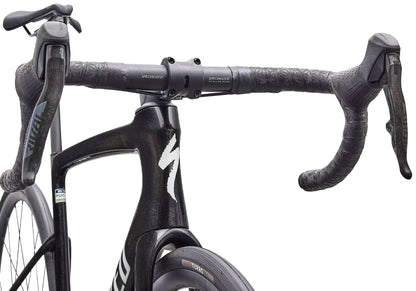 2027 Specialized Tarmac SL9 Comp SRAM Rival AXS Unisex Road Bike, Gloss Charcoal Tint/Dolomite Metallic image 4