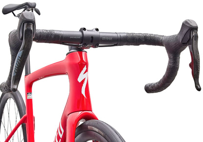 2027 Specialized Tarmac SL9 Comp SRAM Rival AXS Unisex Road Bike, Gloss Vivid Red/White image 5