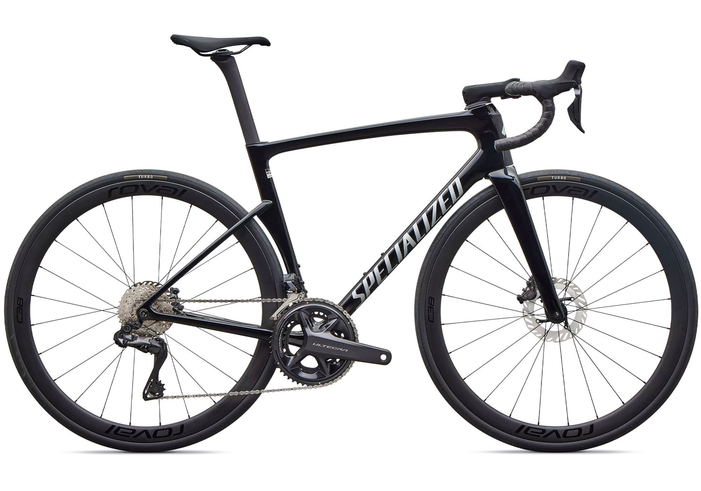 2027 Specialized Tarmac SL9 Expert Unisex Road Bike Shimano Ultegra Di2, Gloss Black/Silver Dust image 2