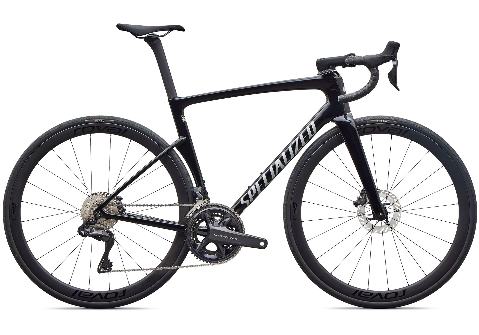 2027 Specialized Tarmac SL9 Expert Unisex Road Bike Shimano Ultegra Di2, Gloss Black/Silver Dust image 2
