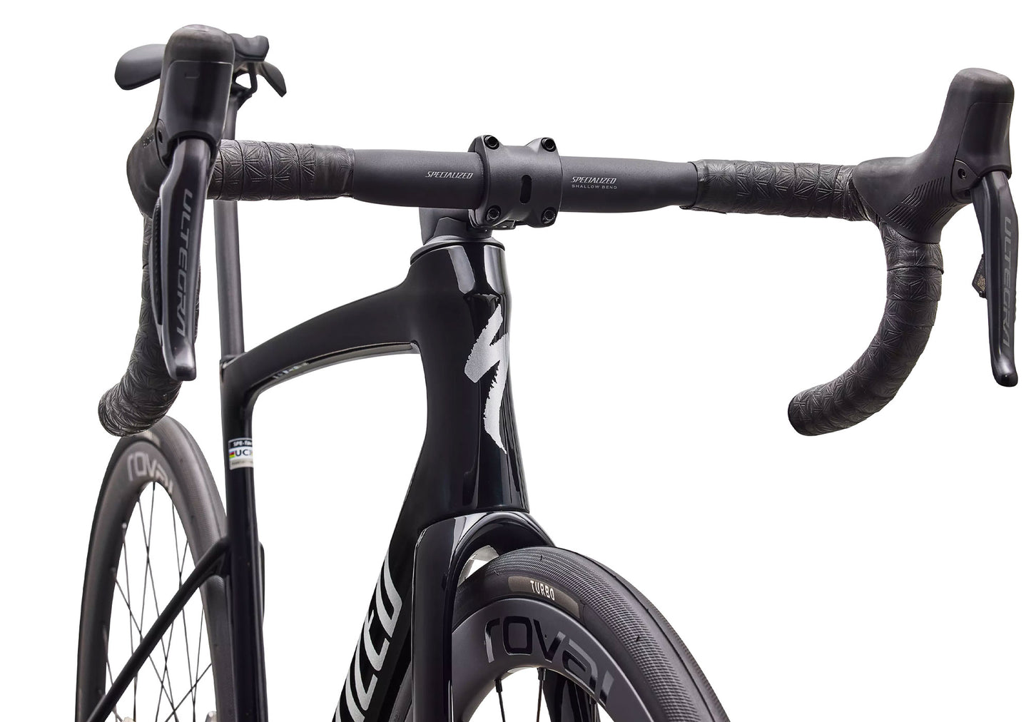2027 Specialized Tarmac SL9 Expert Unisex Road Bike Shimano Ultegra Di2, Gloss Black/Silver Dust image 5
