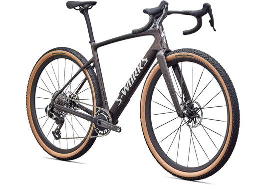 2027 Specialized S-Works Diverge 4 Unisex Gravel Bike - Warm Smoke Metallic/Carbon Silver Dust image 1